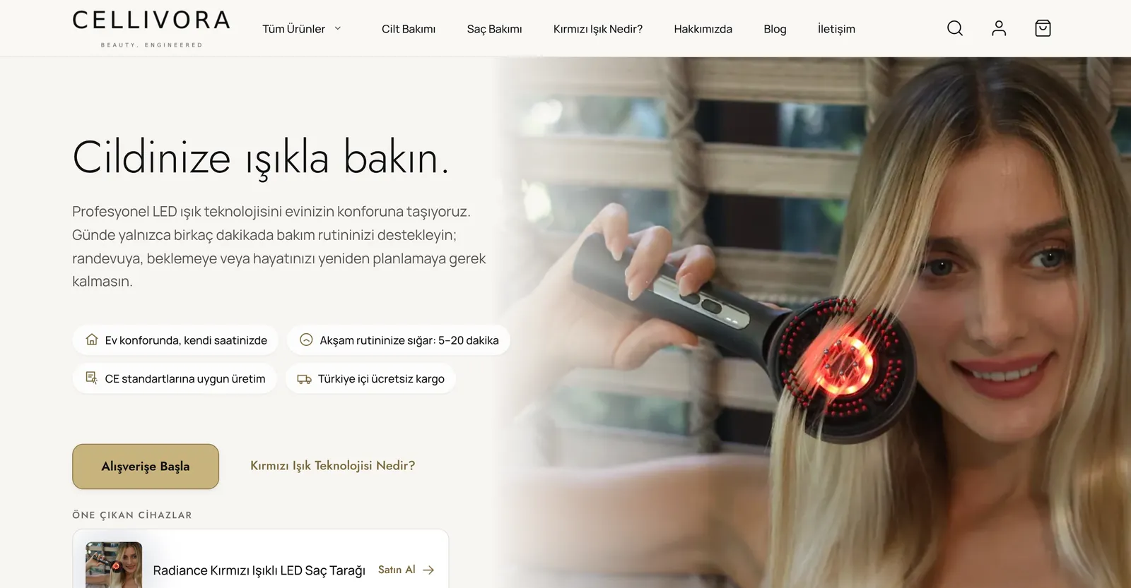 Cellivora — ikas E-ticaret Sitesi